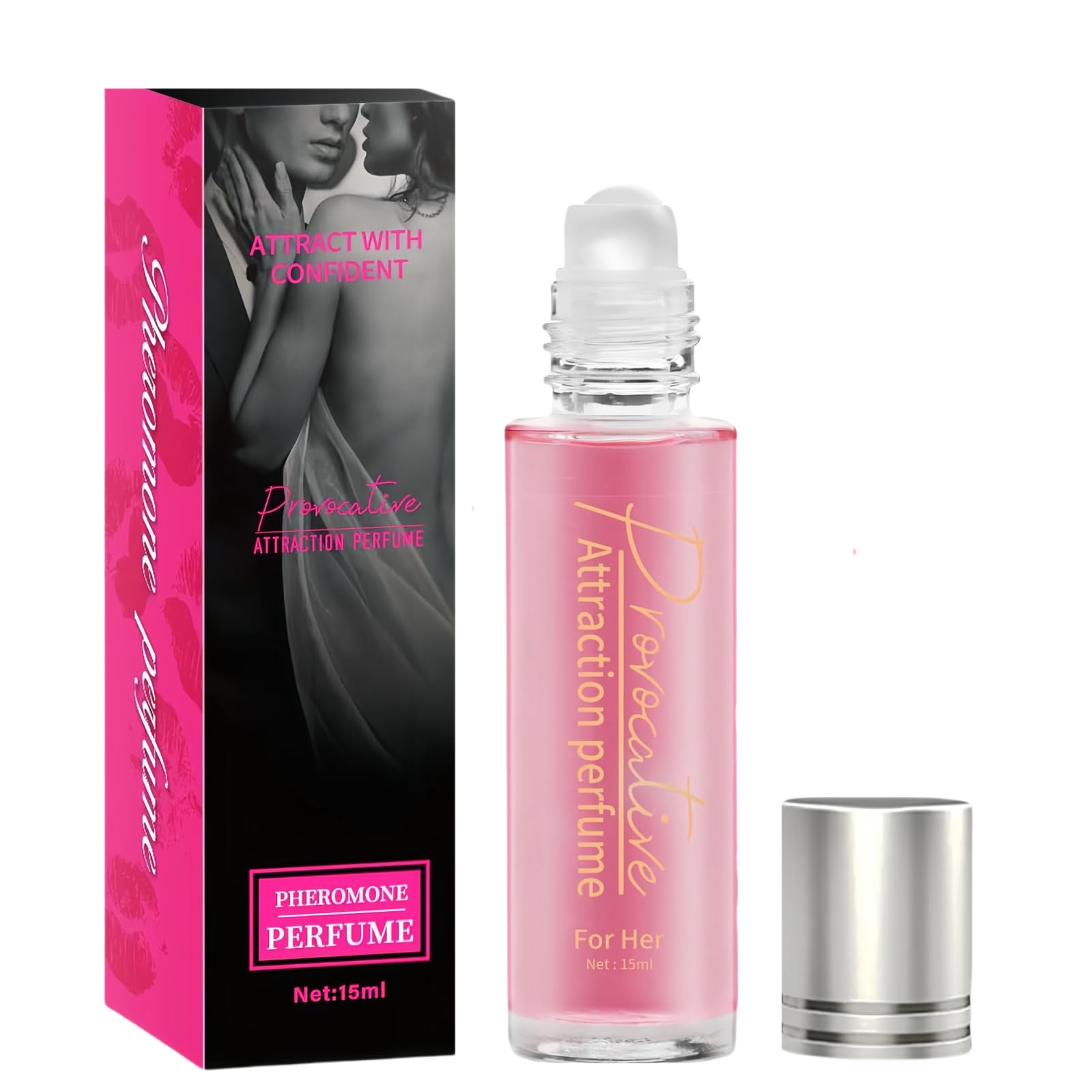 podafu Pheromones Perfumes for Women to enhance Charm & Confidence Long Lasting Roll on Pheromone Perfume to Attract Men. Vegan Cruelty-Free Travel Perfume